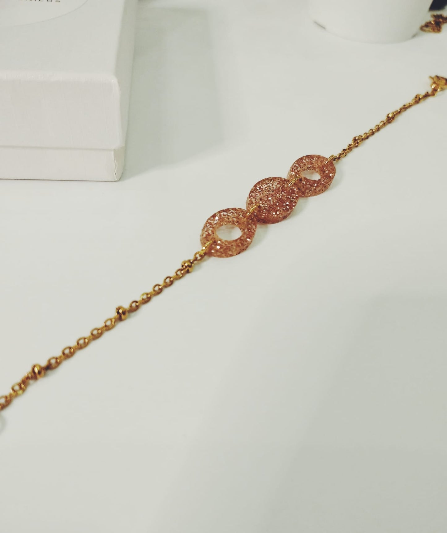 Única Nº06 – Pulsera triple óvalo